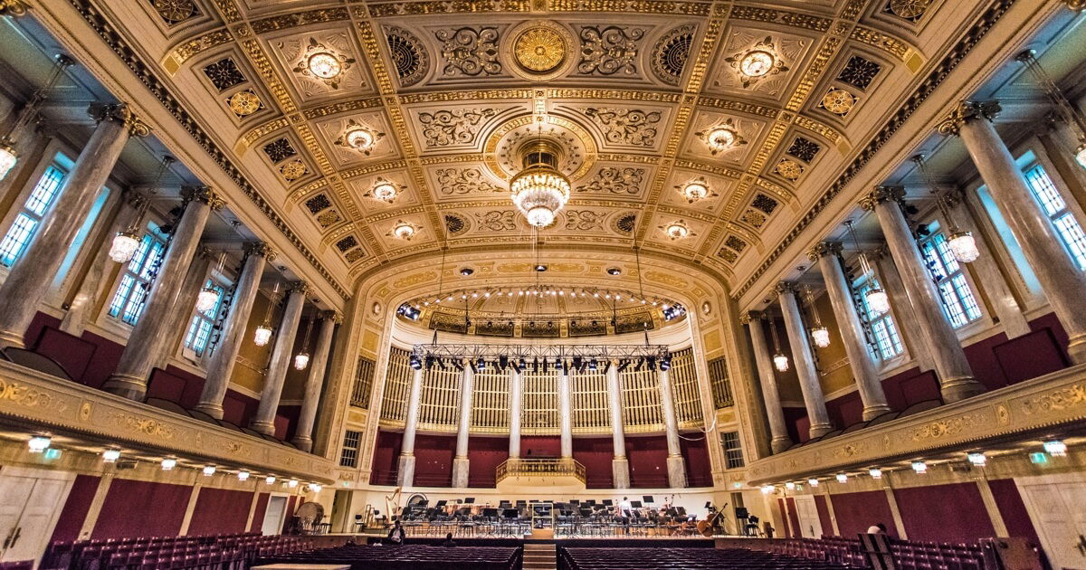 Photo illustrating a concert - event Vienna Czech Philharmonic