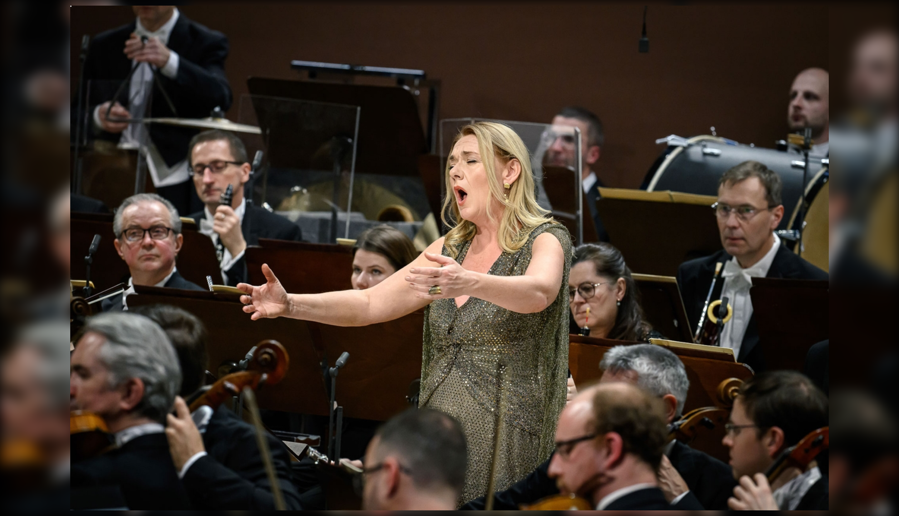 Photo illustrating a concert - event  Dvořák Prague Festival 