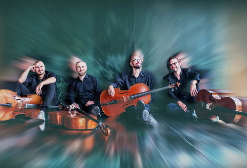 Photo illustrating a concert - event autumn tour 2024 CELLO REPUBLIC