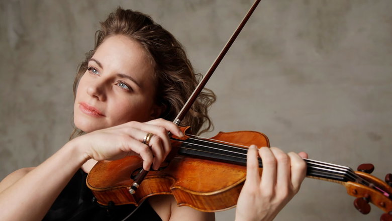 Fotografie ilustrujicí událost Česká filharmonie, Jakub Hrůša, Julia Fischer • Dvořákova Praha