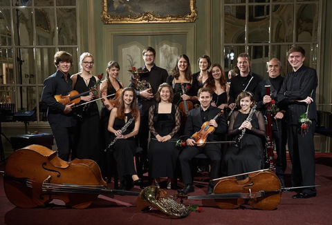 Photo illustrating a concert - event Czech Chamber Music Society Chamber Music Academy