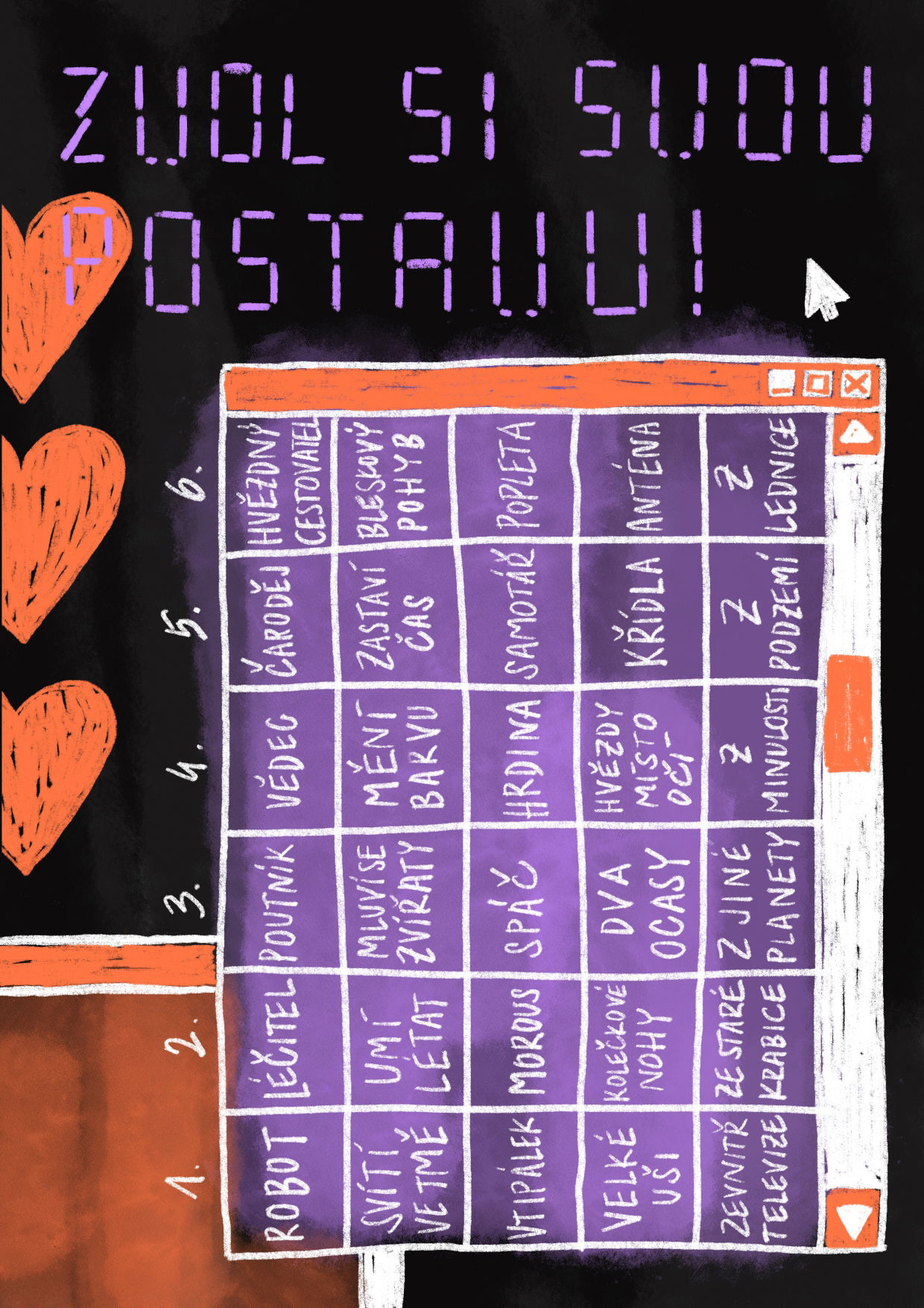  Choose Your Character! –⁠⁠⁠⁠⁠⁠ Art Workshop for Kids Poetics of Encryption