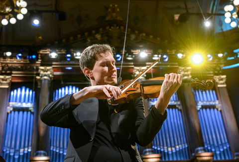 Fotografie ilustrujicí koncert - událost Česká filharmonie Josef Špaček