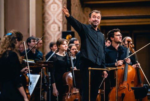 Photo illustrating a concert - event Dvořák's Cello Concerto or Make a Wish for Soloists 