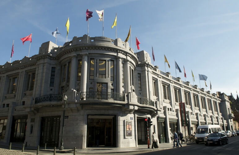 Photo illustrating a concert - event Brussels Czech Philharmonic