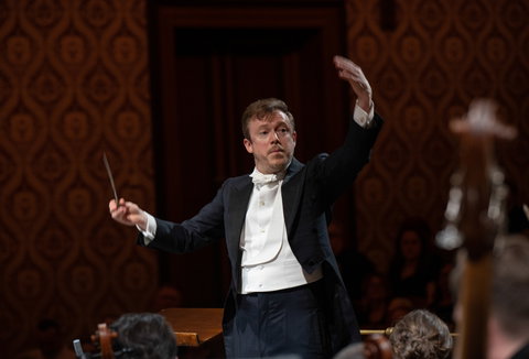 Photo illustrating a concert - event Czech Philharmonic • Daniel Harding