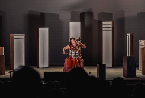 Photo illustrating a concert - event Czech Chamber Music Society • Alisa Weilerstein: FRAGMENTS