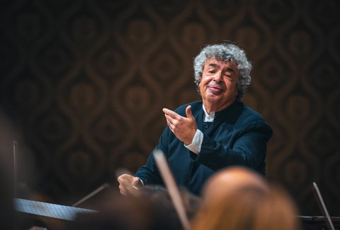 Photo illustrating a concert - event Czech Philharmonic Semyon Bychkov
