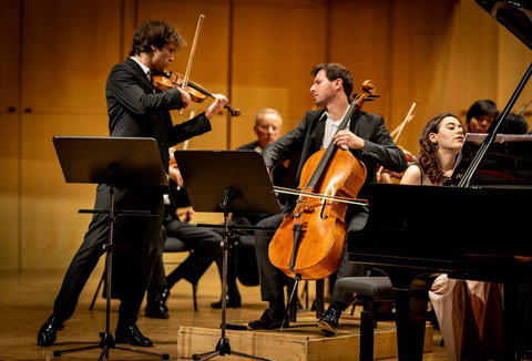 Fotografie ilustrujicí koncert - událost Český spolek pro komorní hudbu Koncert laureátů Ceny Českého spolku pro komorní hudbu
