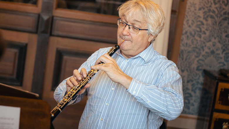 Photo illustrating the event Music for Two Reeds