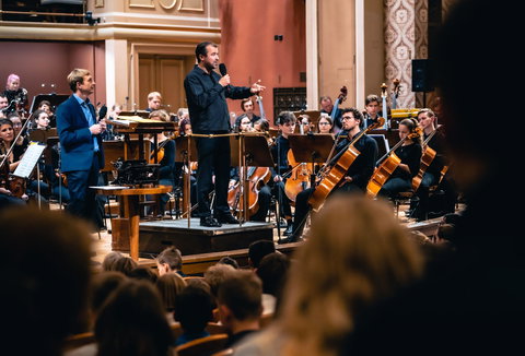 Photo illustrating a concert - event The Jungle Book and More or Make a Wish for a Conductor