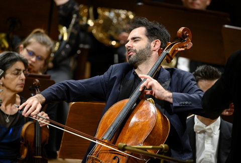 Photo illustrating a concert - event Czech Philharmonic • Pablo Ferrández