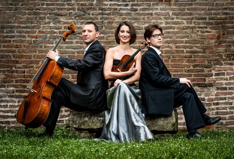 Photo illustrating a concert - event Czech Chamber Music Society Orbis Trio