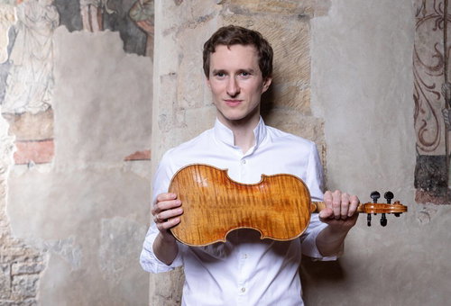 Photo illustrating a concert - event Prague Philharmonia Josef Špaček
