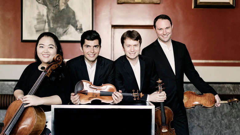 Photo illustrating the event Czech Chamber Music Society • Calidore Quartet