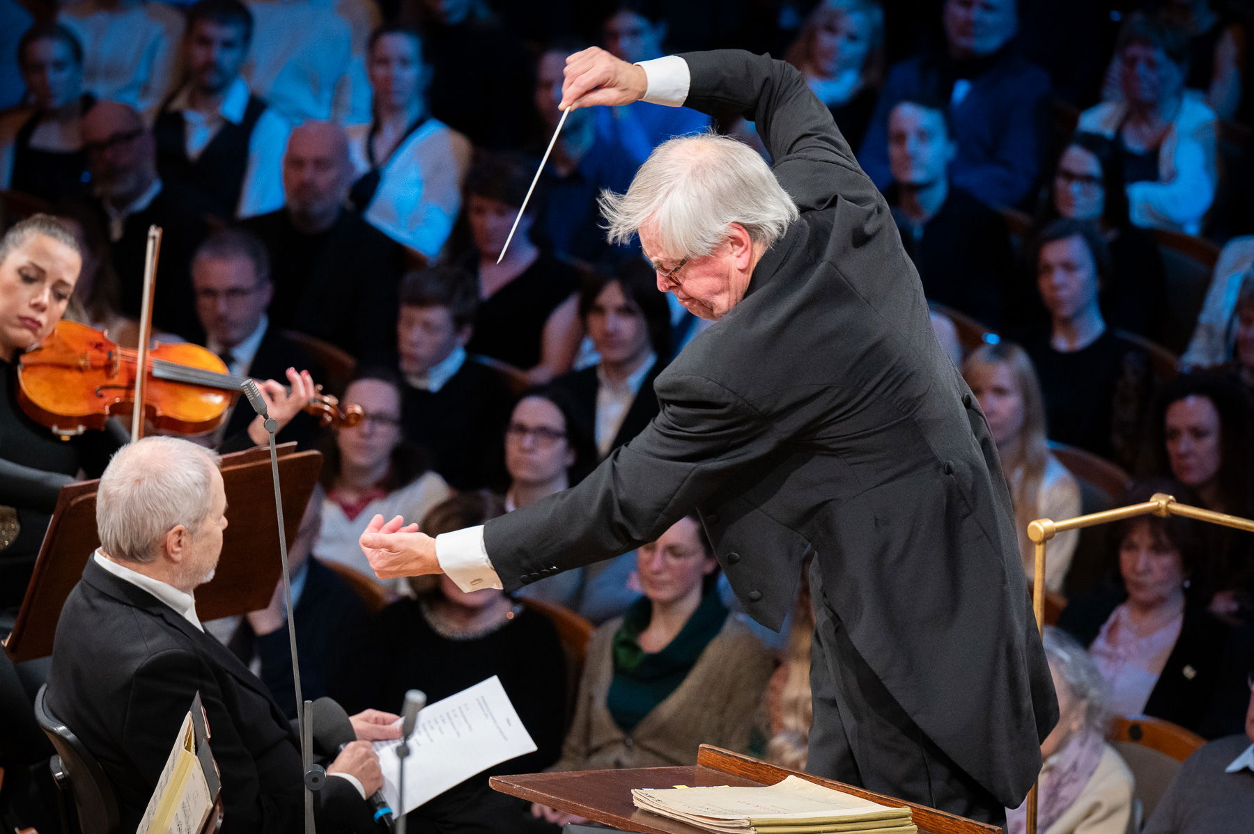 Fotografie ilustrujicí koncert - událost Zkouška orchestru… narozeninová! Česká filharmonie