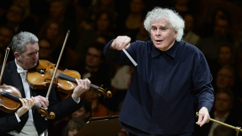 Photo illustrating the event Czech Philharmonic • Simon Rattle