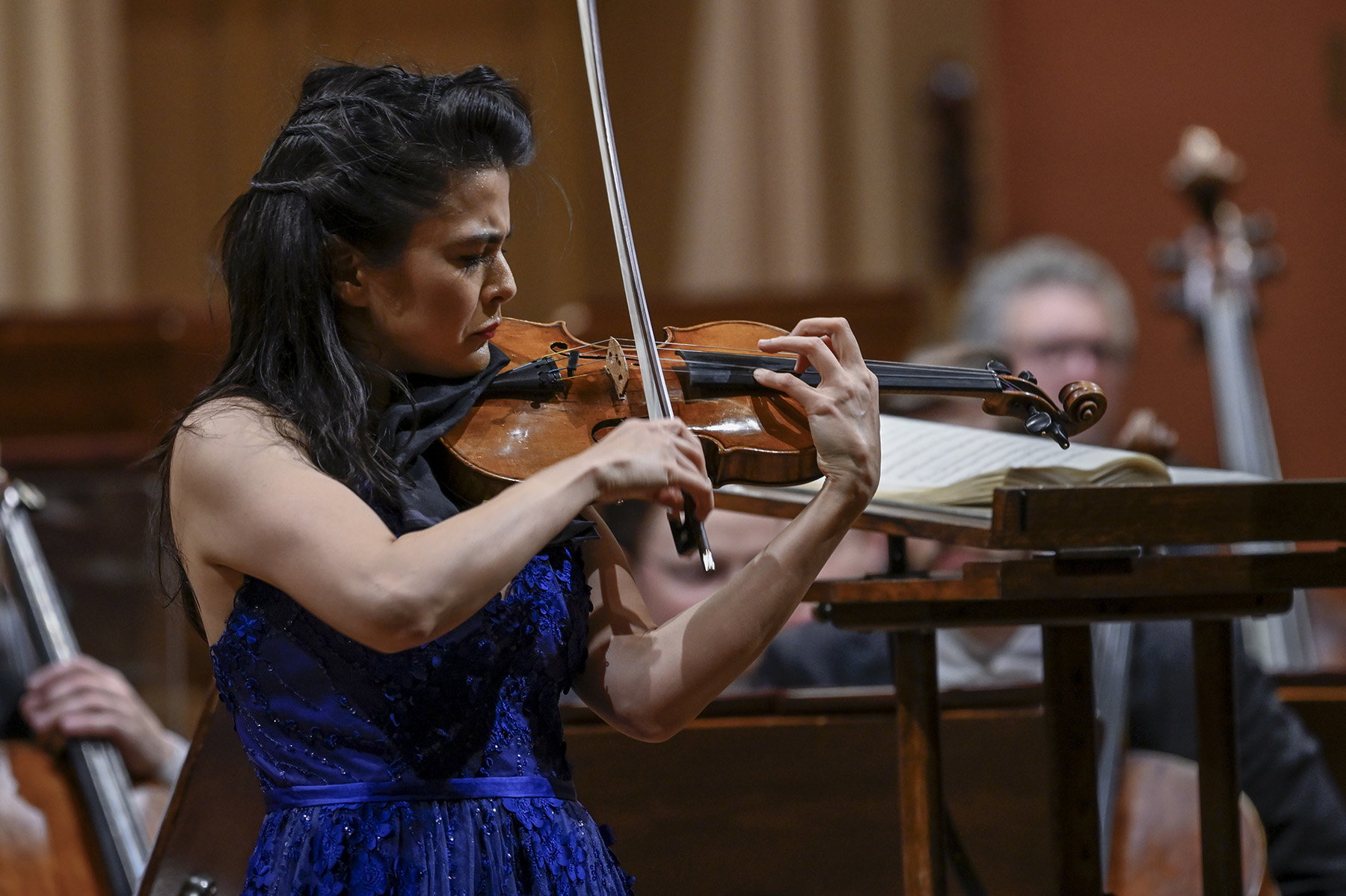 Fotografie ilustrujicí koncert - událost Karen Gomyo Česká filharmonie 