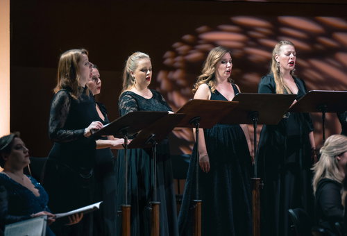 Photo illustrating a concert - event Collegium 1704 San Giovanni Battista