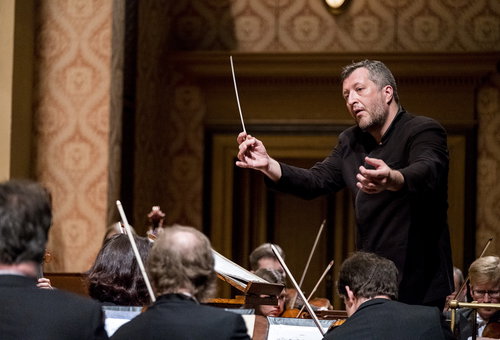 Photo illustrating a concert - event Thomas Adès Czech Philharmonic