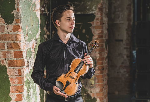 Photo illustrating a concert - event Czech Philharmonic Johan Dalene