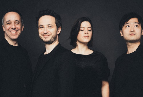 Photo illustrating a concert - event Quatuor Ébène Prague Spring
