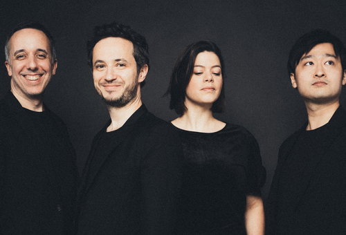 Photo illustrating a concert - event Quatuor Ébène Prague Spring