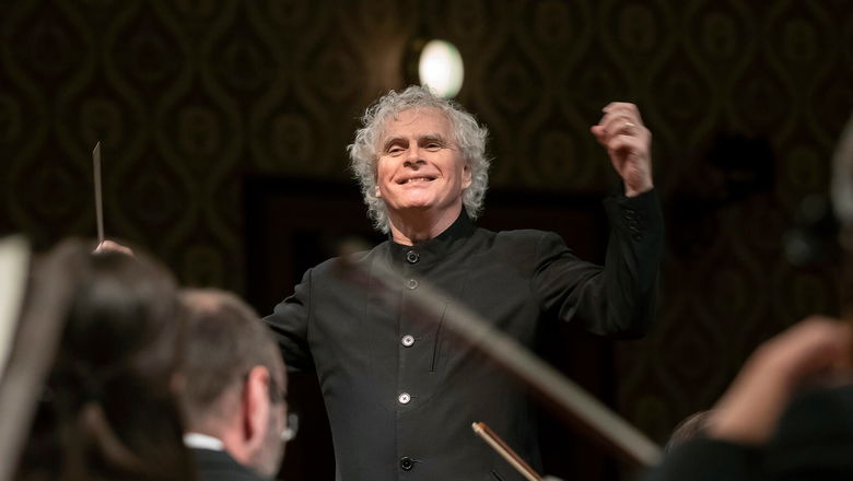 Photo illustrating the event Czech Philharmonic • Simon Rattle
