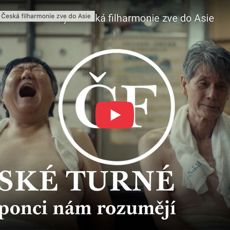 Ilustrační obrázek článku 'Nadace podpořila spot k asijskému turné České filharmonie. Dle Reklamní katovny je to zatím nejlepší reklama roku.'
