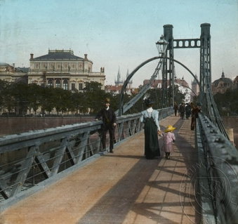 Rudolfova lávka u Rudolfina