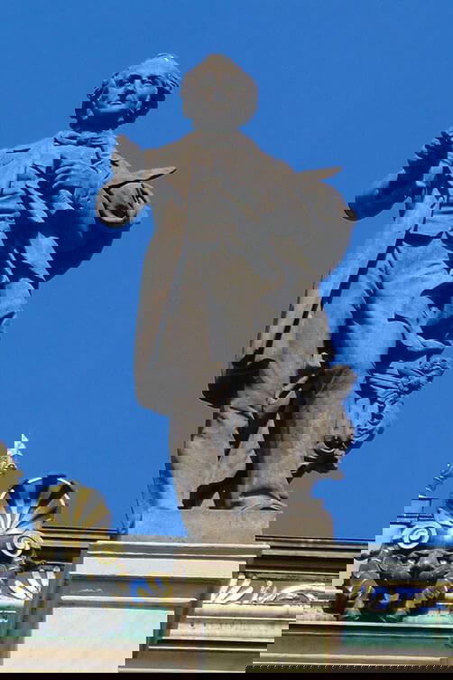 Socha Felixe Mendelssohna-Bartholdyho na atice Rudolfina