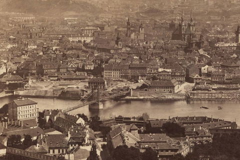 Pohled na staroměstský břeh v roce 1872