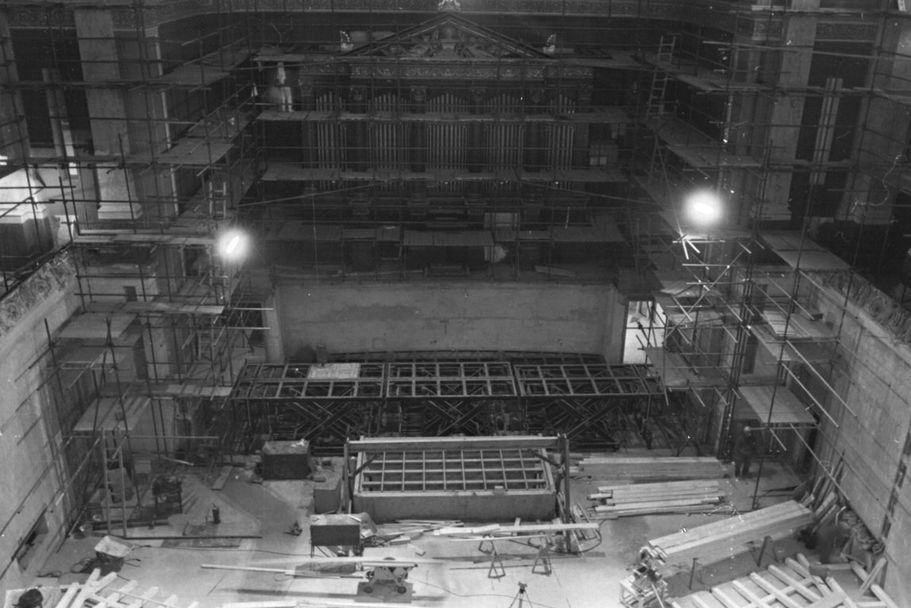 Generální rekonstrukce Rudolfina v letech 1989–1991