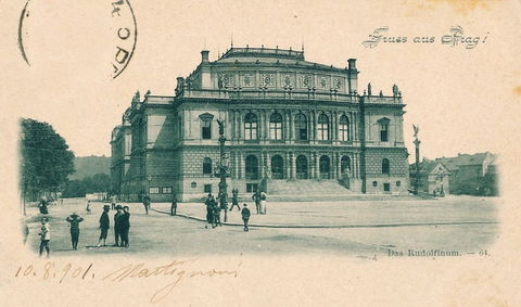 Rudolfinum před rokem 1897