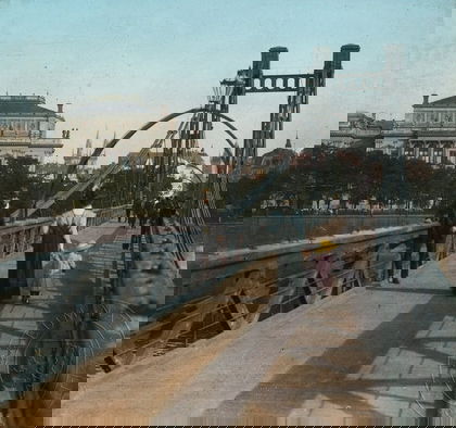 Rudolfova lávka u Rudolfina